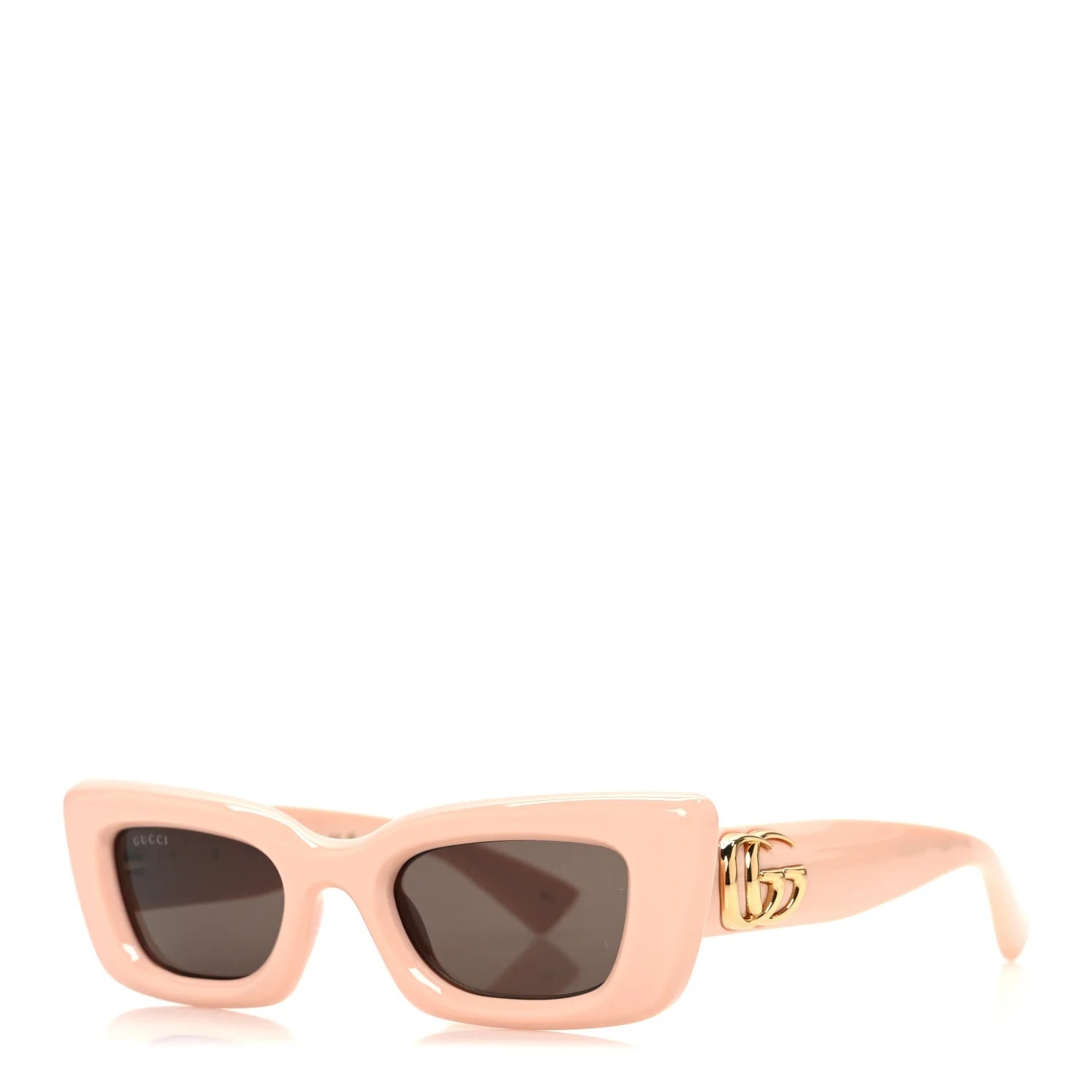 Gucci — Acetate Cat Eye GG Marmont Logo Sunglasses GG1827S Light — Accessory — resale