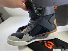 Y-3 Yohji Yamamoto Held II High Top US 7.5 DS68 2
