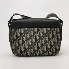 Dior Saddle Print Embroidered Messenger - Excellent #DRM82X 4
