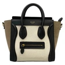 Celine — Celine Luggage Shopper Bullhide Calf Skin — Handbag — resale