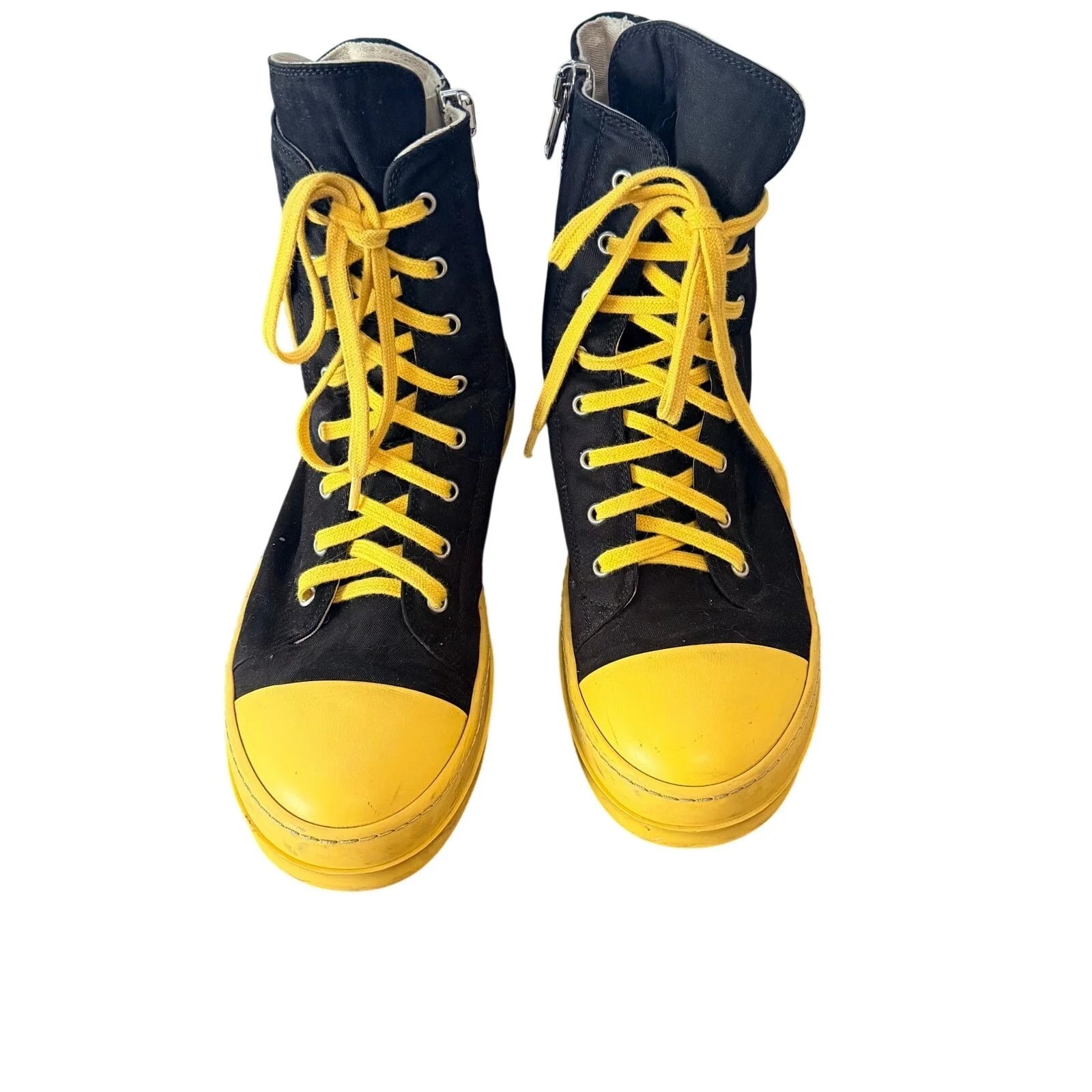 Rick Owens: Ramones High-tops in and - 43 2