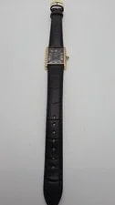 Must de Cartier Tank 18ct Gold on Silver Mid Size Mechanical & Cartier Box 4
