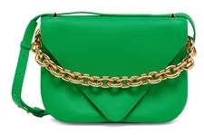 Bottega Veneta — Bottega Veneta Bird Beak Feather Flap Crossbody Gyuh — Handbag — resale