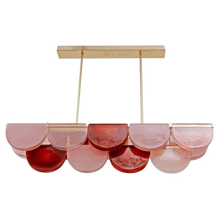 Italian Murano and Modular Linear in and — lighting — resale