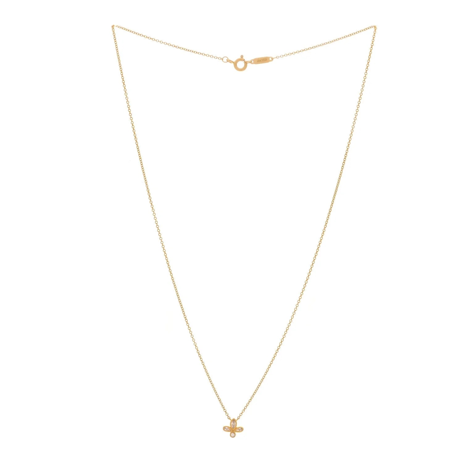 18K Yellow Gold Fleur de Lis 3