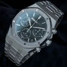 Audemars Piguet Royal Oak Chronograph 41mm Green Full Set 26240ST 3