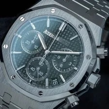 Audemars Piguet Royal Oak Chronograph 41mm Green Full Set 26240ST 4