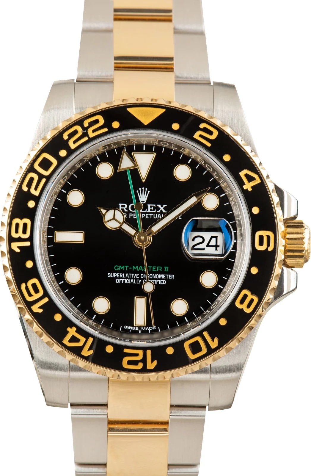 Rolex GMT-Master II Steel & Gold Ref 116713 4