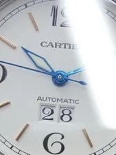 Cartier Pasha C Date W31044M7 / 2475 Stainless Steel 35mm Automatic #TW3476 4