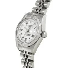 Rolex Oyster Perpetual 69190 26mm Stainless Steel White #WW2376 2