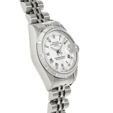 Rolex Oyster Perpetual 69190 26mm Stainless Steel White #WW2376 3