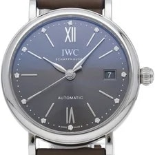 IWC — IWC Portofino Automatic 37 With 12 Diamonds IW458603 Stainless Steel /... — Watch — resale