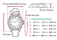 [EXC+5] TAG Heuer Link WT5212 35mm Chronometer Blue Dial Date 200 AT 3