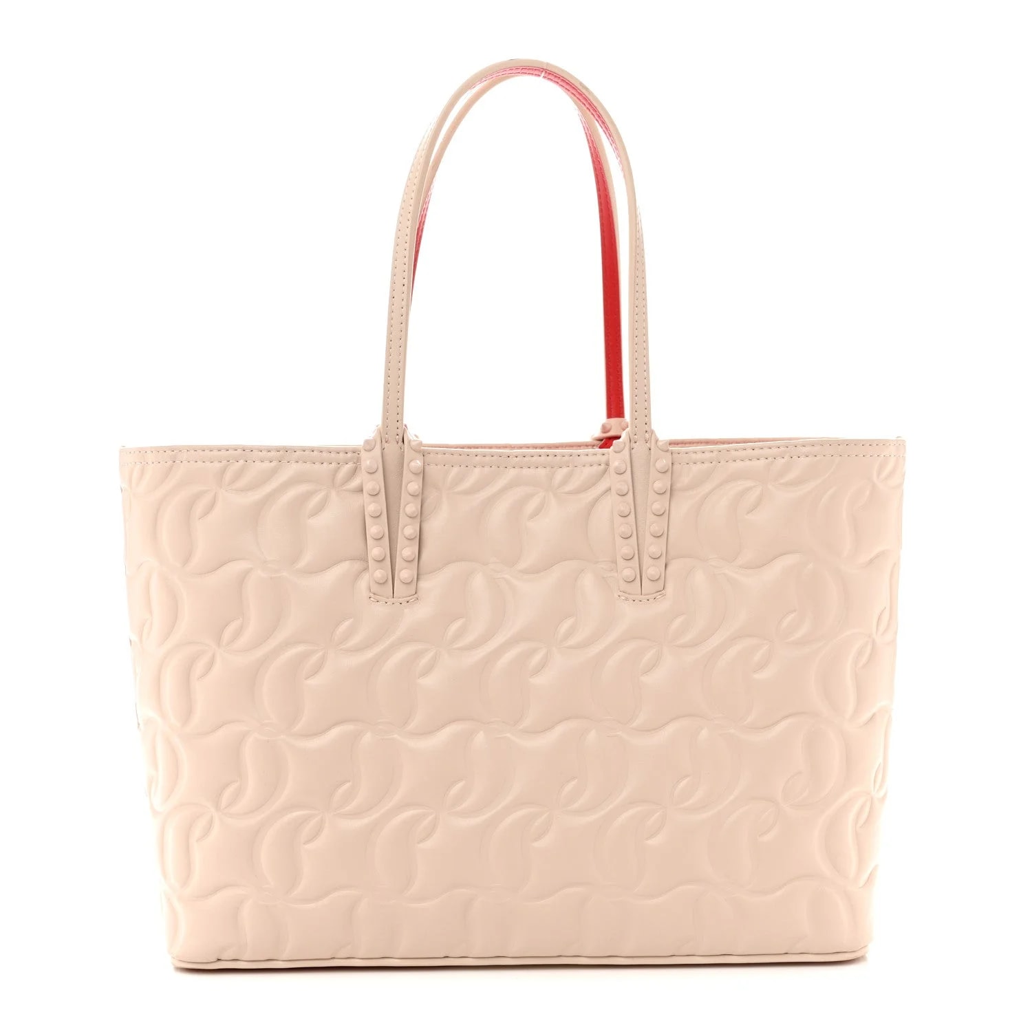 Christian Louboutin — Embossed East West Cabata Leche — Handbag — resale