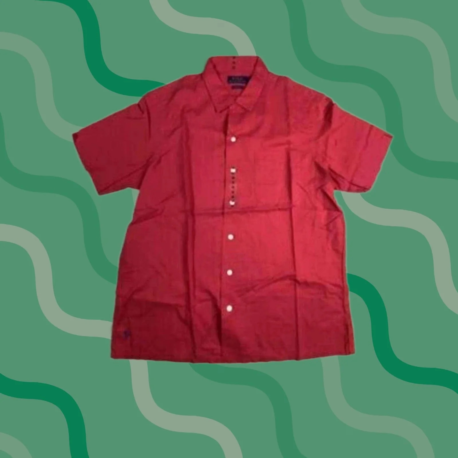 Polo Ralph Lauren — Polo Ralph Lauren Shirt L Camp Classic Fit Button Up Pony — streetwear — resale