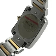 Cartier Tank Française SM W51007Q4 20mm Gold Silver Dial Quartz OKW4241 2
