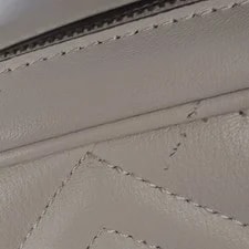 Gucci GG Marmont Chevron Small Zip HW USA Strap 4