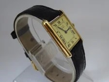 Cartier Must Tank Vermeil 590005 Quartz 23.5mm Ivory Dial and Box 3