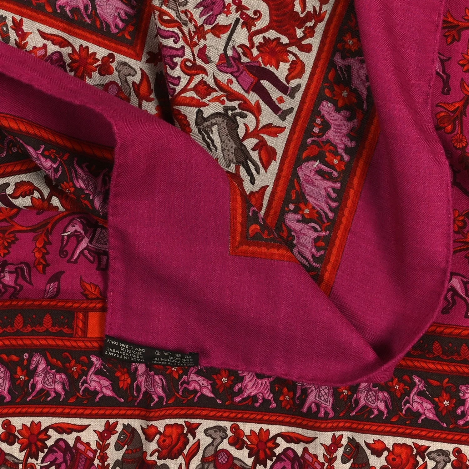 Chasse En Inde Shawl 140 3