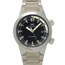 IWC — IWC Aquatimer IW354807 Automatic Black Dial 90332100 — Watch — resale