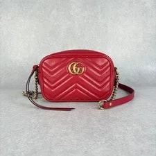 Gucci Marmont Camera With Chain Strap 448065 2
