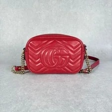 Gucci Marmont Camera With Chain Strap 448065 3