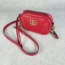 Gucci Marmont Camera With Chain Strap 448065 4