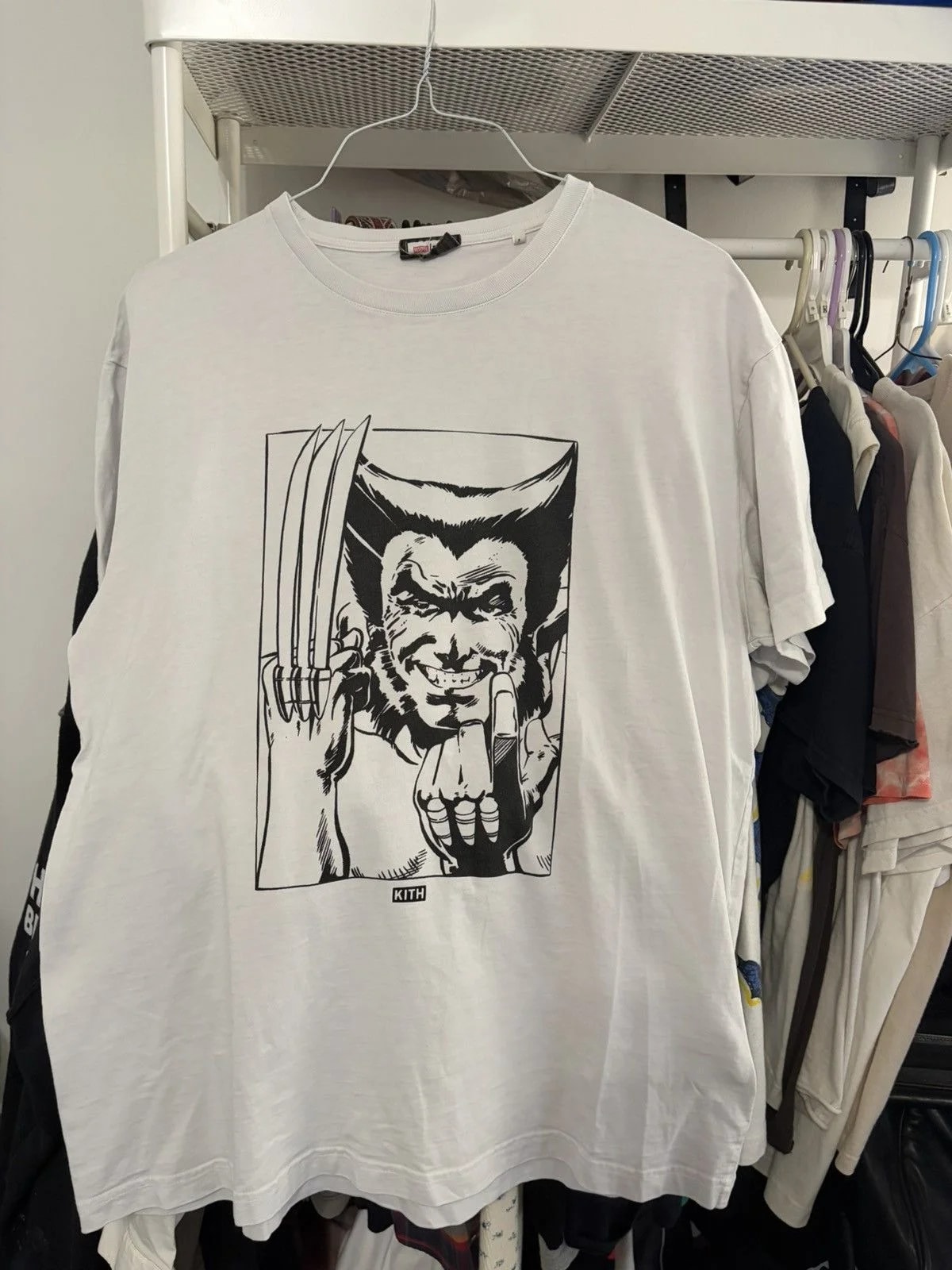 KITH — Kith X Marvel Comics Wolverine Anatomy Tee — streetwear — resale