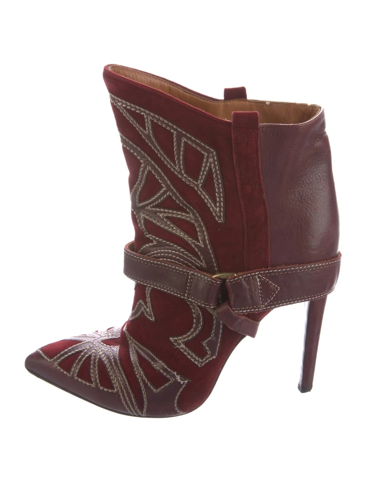 Isabel Marant — Embroidered Accent Rain — Designer Shoe — resale