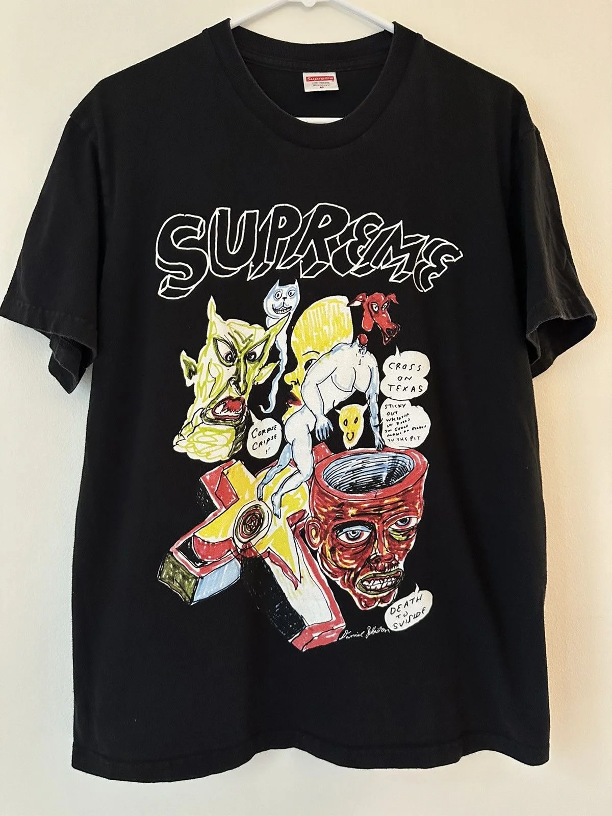 Supreme Daniel Johnston Logo Tee 3