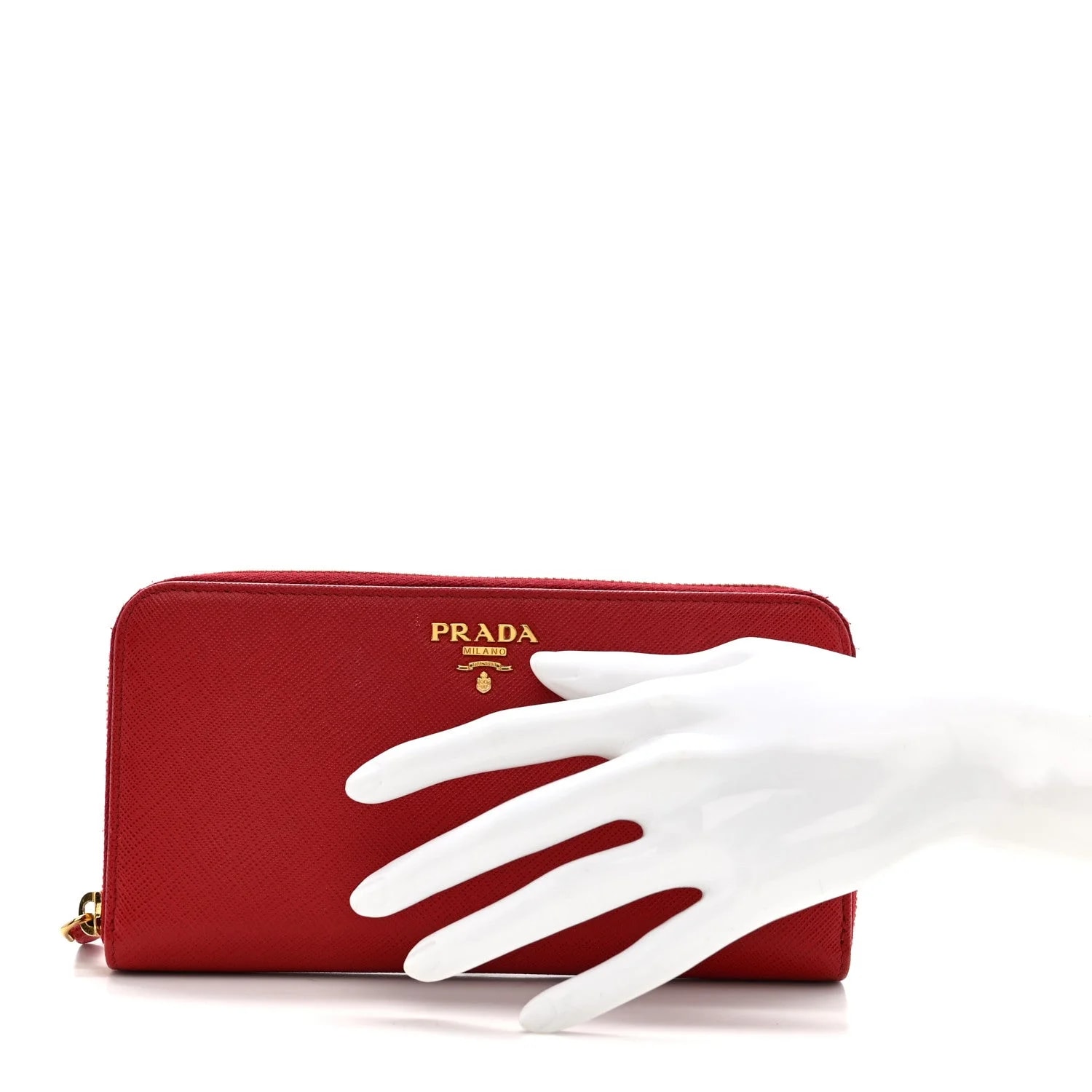 Metal Zip Around Wallet Fuoco 2