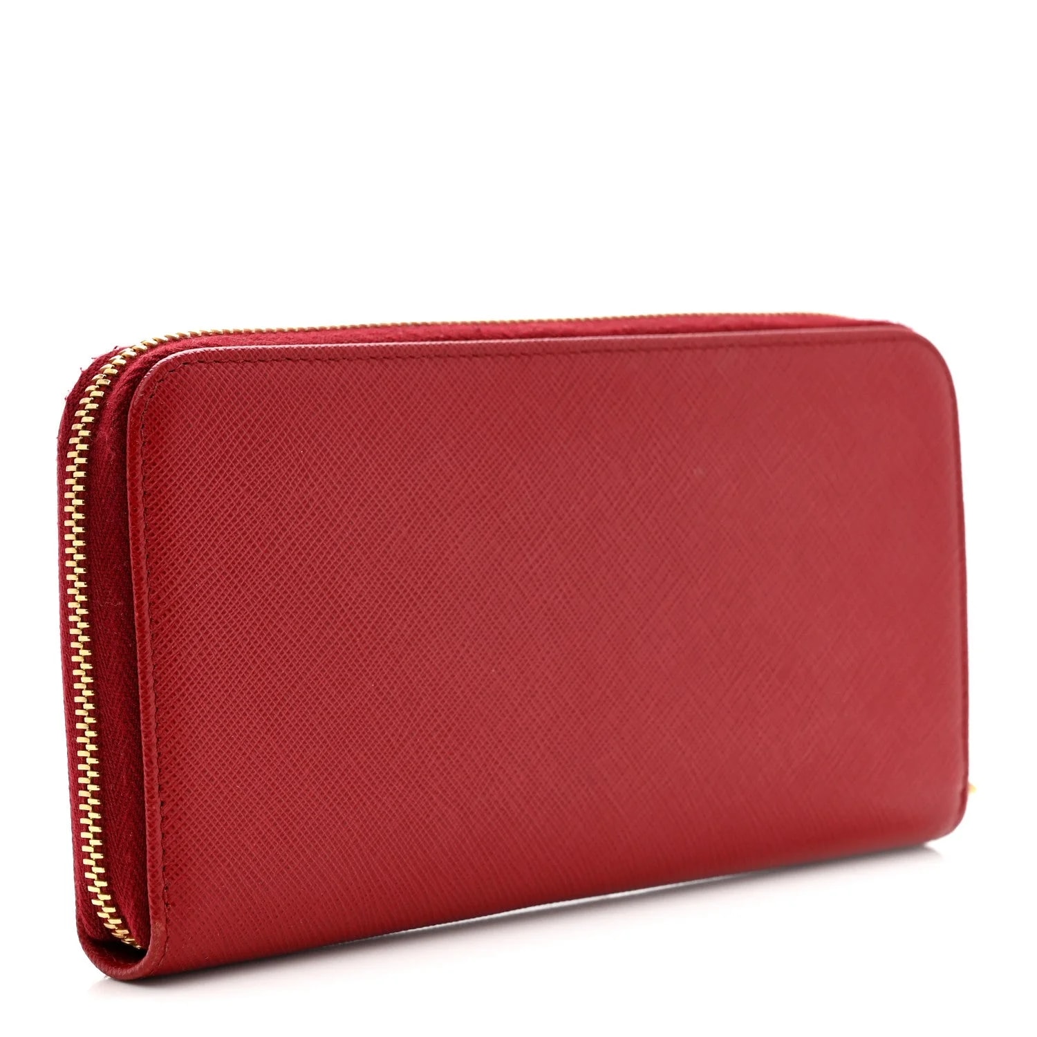Metal Zip Around Wallet Fuoco 3