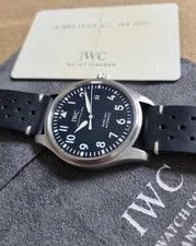 IWC — IWC Pilot Mark Xviii Black IW327001 Steel Automatic Date 40mm Pochette & Card — Watch — resale