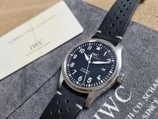IWC Pilot Mark Xviii Black IW327001 Steel Automatic Date 40mm Pochette & Card 2