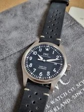 IWC Pilot Mark Xviii Black IW327001 Steel Automatic Date 40mm Pochette & Card 3