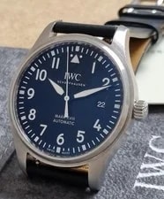 IWC Pilot Mark Xviii Black IW327001 Steel Automatic Date 40mm Pochette & Card 4