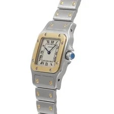 Cartier Santos Galbee SM W20012C4 Ivory 734337 2