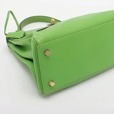 Hermès Kelly 28 le Tournay Gulliver Apple Metal Fittings □A: 199 4