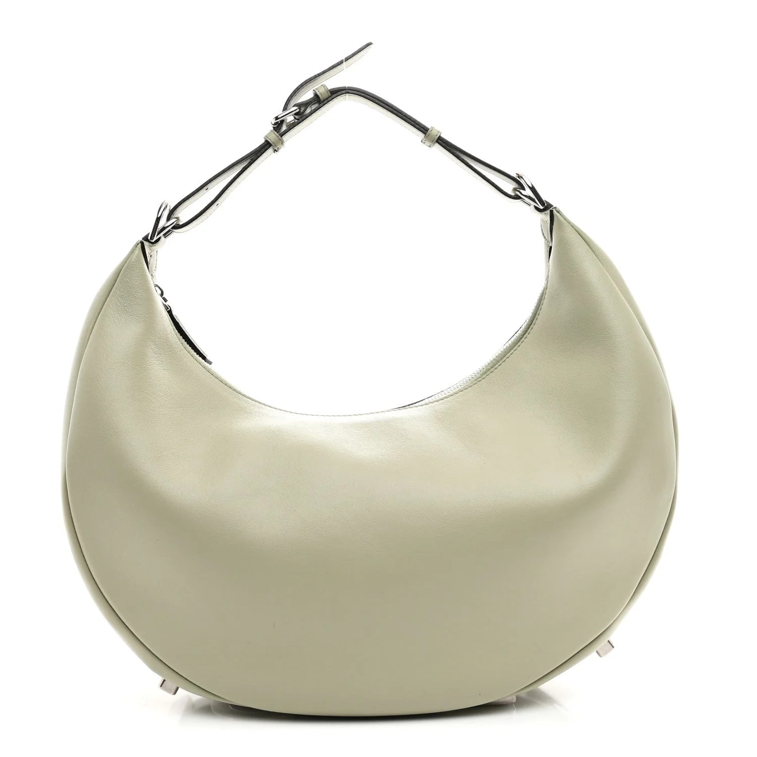 Fendi — Vitello Grace Matte Medium Fendigraphy Hobo Tea — Handbag — resale