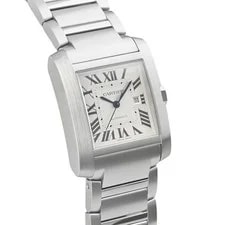 Cartier Tank Francaise LM Automatic WSTA0067 36.7mm Date 2