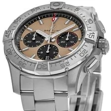 New Breitling Avenger B01 Chronograph 44 Brown Dial AB0147101A1A1 2