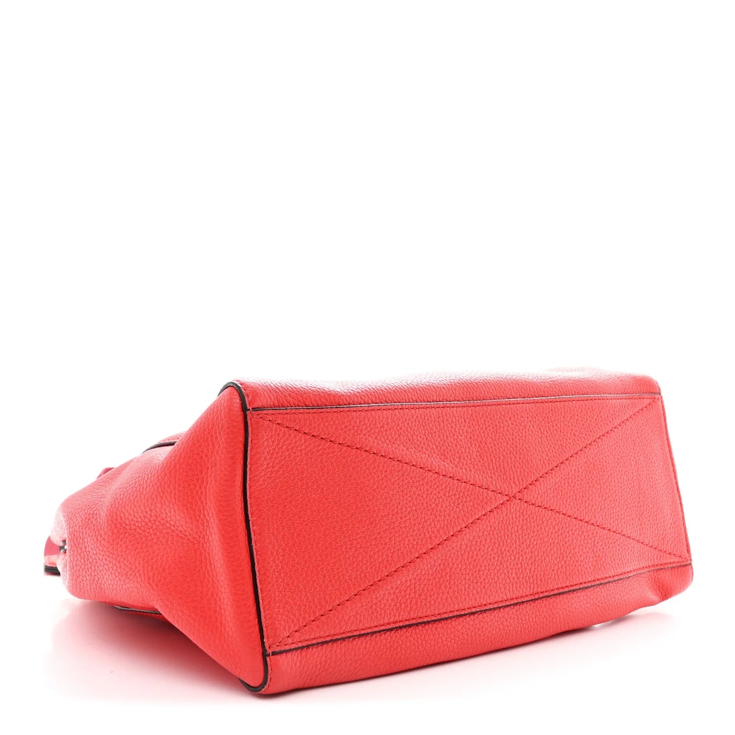 Pebbled Gotham Bauletto Satchel 4