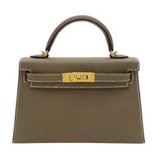 Hermes Kelly 2 K Etoupe Dust #OK005 2