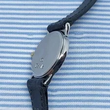 Omega de Ville Quartz Swiss Made Thin Round Case Strap 3