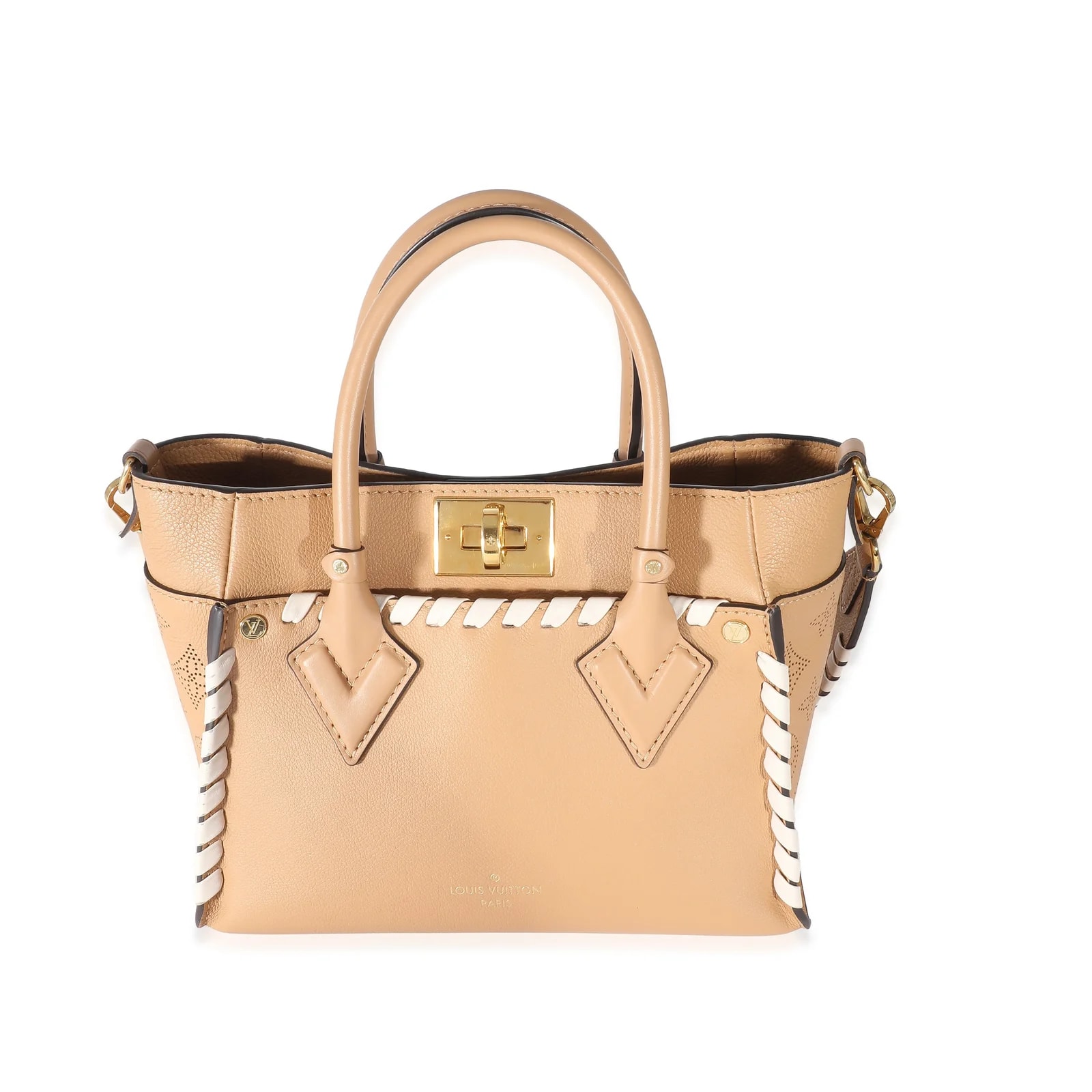 Louis Vuitton — Louis Vuitton Arizona Braided on My Side Pm ; Neutral; — Handbag — resale