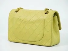 Chanel Coco Mark Matelass 23 Double Flap Chain Gre 2