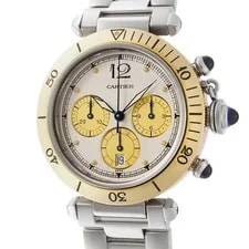 Cartier — Cartier Pasha 38mm Chronograph W31011H3 38mm #SU1080 — Watch — resale
