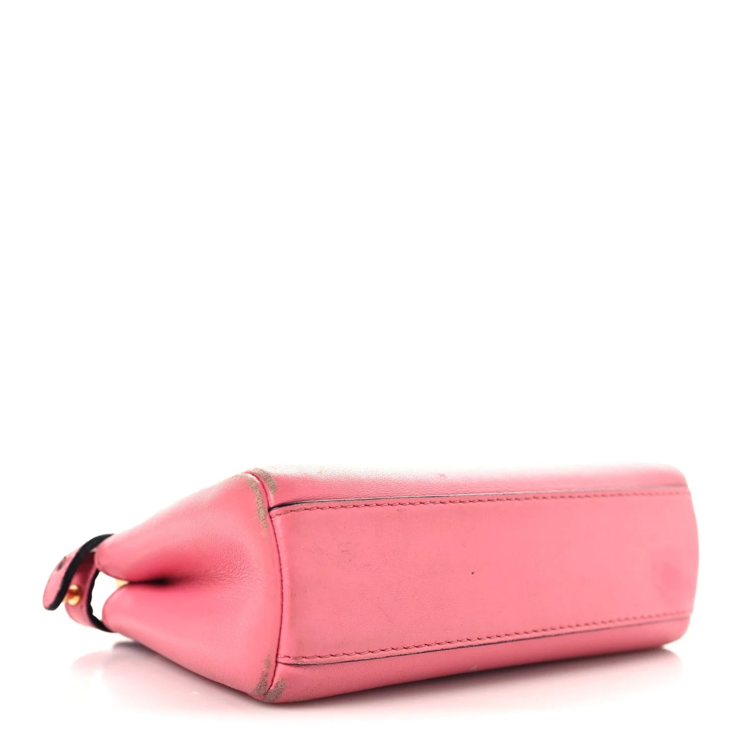 Shiny Micro Peekaboo Iconic Satchel Rosa Fluo 4
