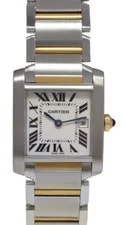 Cartier — Cartier Tank Francaise Medium Yellow Gold/Steel W51012Q4 2465 — Watch — resale