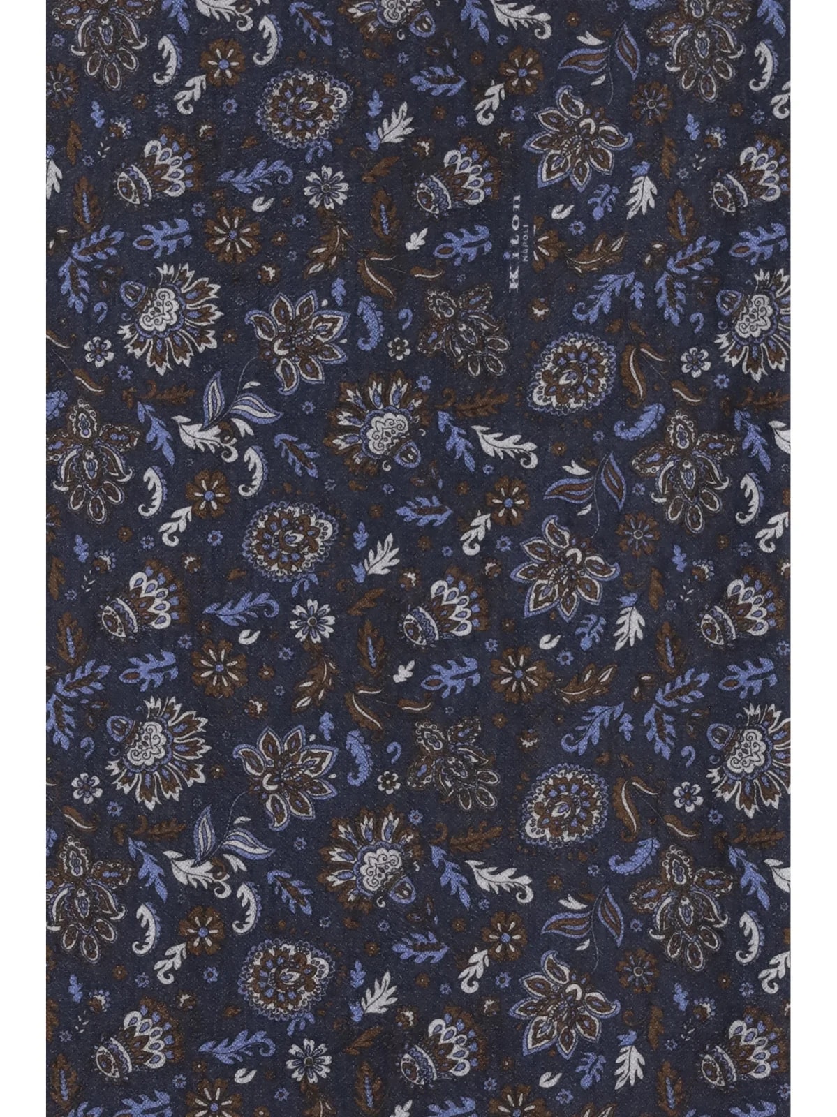 Kiton Paisley Patterned Scarf — Scarfs 3